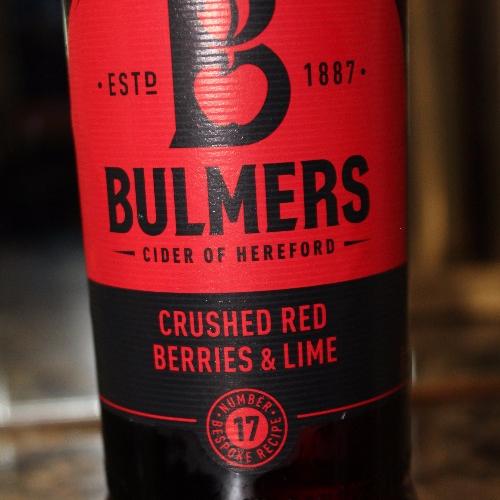 Bulmers berries and lime