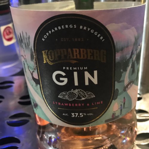 Kopperberg strawberry & lime Gin