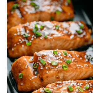 Salmon with a Sweet Chilli Dressing