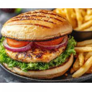 Chicken Stack Burger/