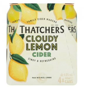 Thatchers cloudy lemon  HALF