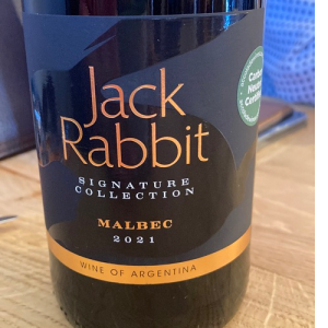 Jack rabbit  Malbec 175ml