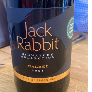 Jack rabbit  Malbec 125ml