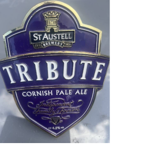 Tribute pale ale 4.2 abv