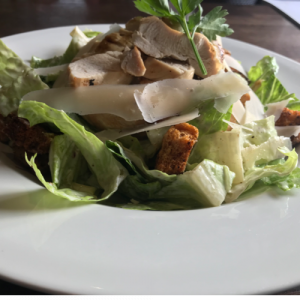 Chicken Caesar salad