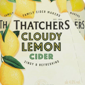 Thatchers  cloudy lemon pint