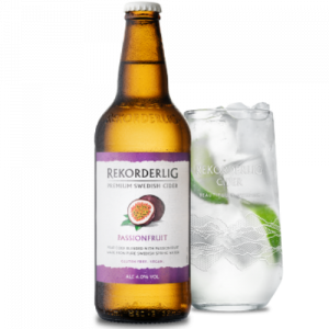 Rekorderlig passion fruit cider